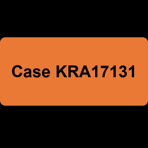 Case KRA17131